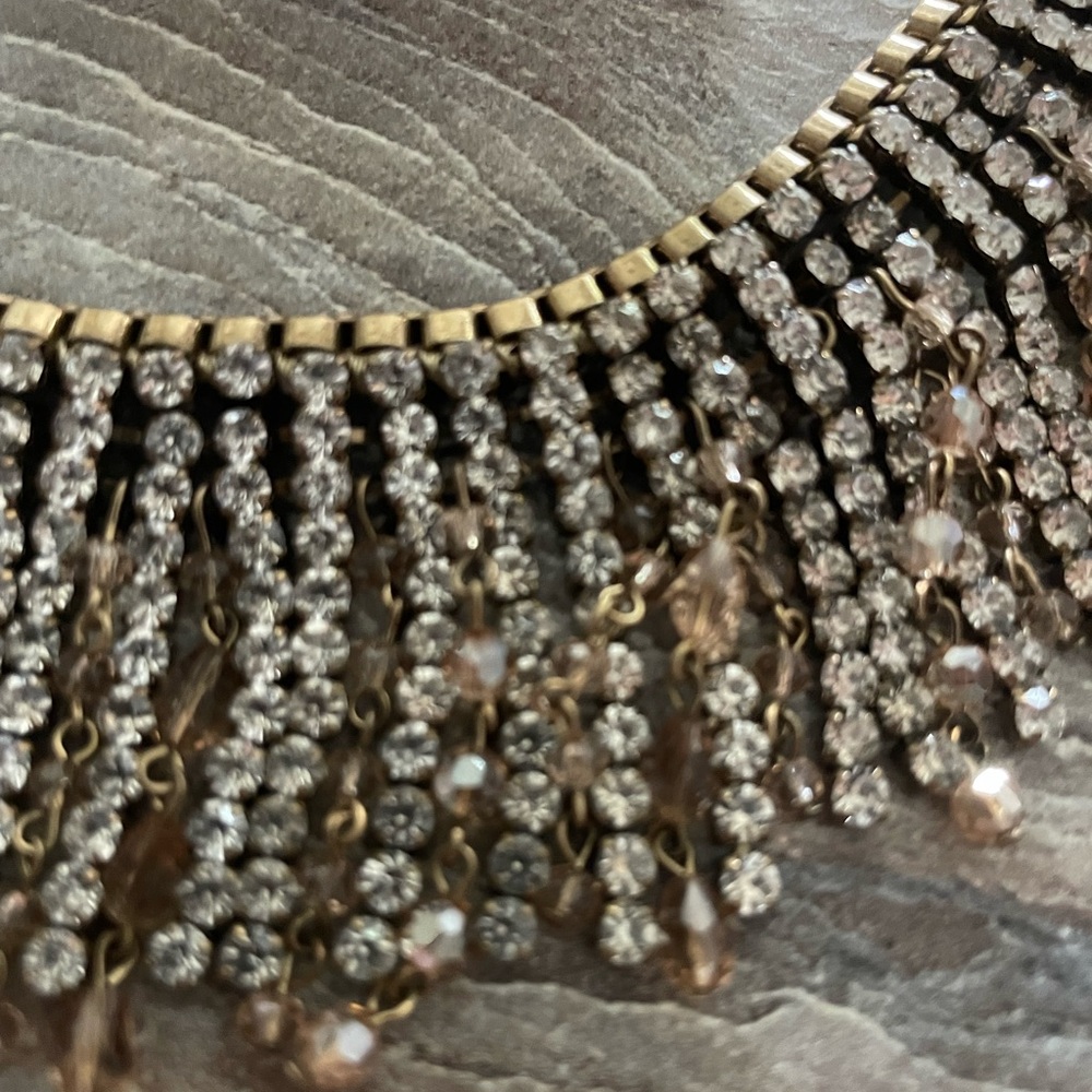 Stella & Dot Gold and Silver Fringe Necklace Set - Renegade - Picture 6 of 8